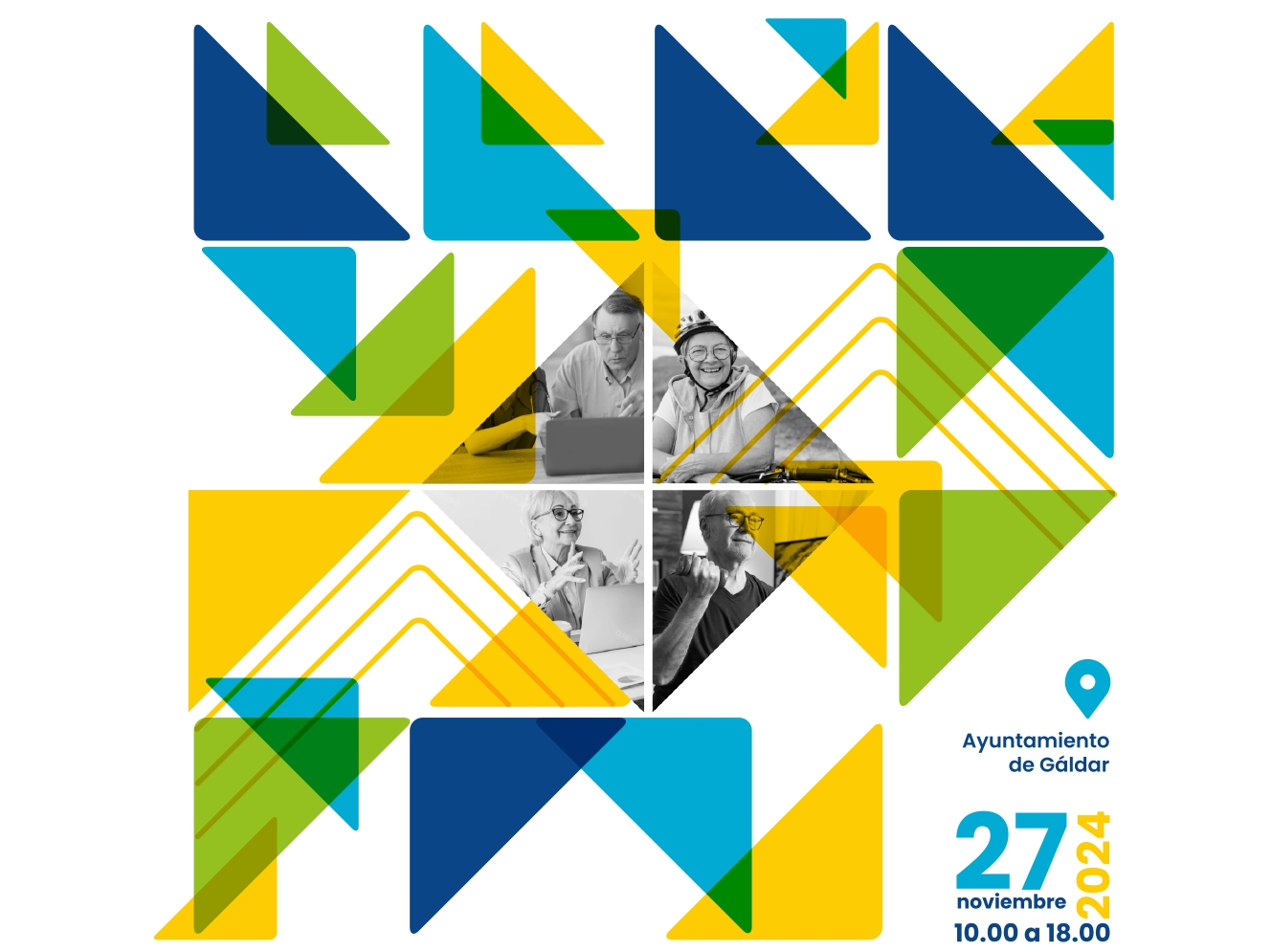 Cartel del II Foro de Personas Mayores de Gran Canaria edit