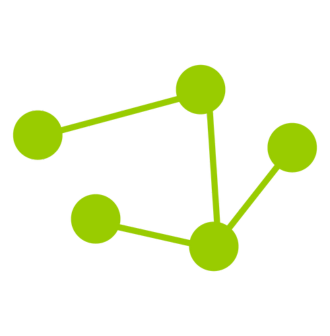 Trabajo en red Icono web