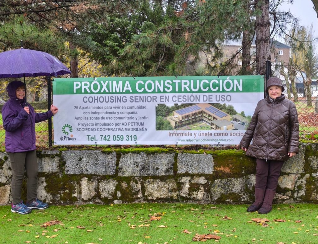 Cartel Ad Petrum "Próxima construcción"